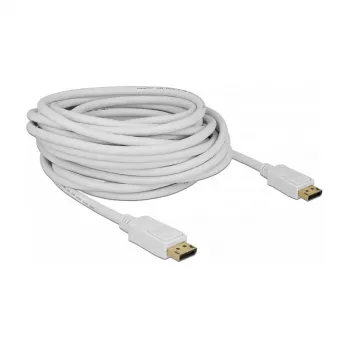 DisplayPort kaabel DeLOCK 84863 10 m Valge