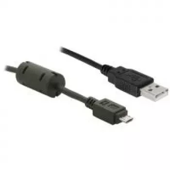 DeLOCK - USB-kaabel - USB-tüüp A, 4-kontaktiline (M) - Micro-USB, tüüp B (M) - 1 m (82299)