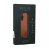 Mujjo Full Leather Case MagSafe ümbris iPhone 17-le pruun
