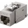 Wentronic Goobay CAT 6 KeyStone RJ45 Pesahoidik, STP Varjestatud, 250 MHz - Ühendus: LSA, tsinkvalatud korpus (90863)