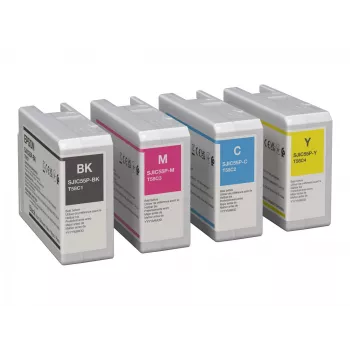 Tindikassett Epson SJIC55(M), magenta, ColorWorks CW-D6500/D6000 jaoks