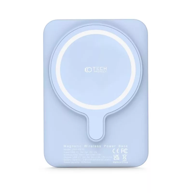 Kaasaskantav akupank TECH-PROTECT PB10 LIFEMAG 5000mAh sinine