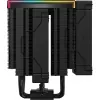 Protsessori õhujahuti DeepCool AK620 Digital PRO — 120 mm ventilaator, 1750 p/min, 25 dB, 12 V, sobib LGA1700/AM5, must