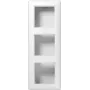 Jaotuskarp JUNG AS 583 A WW, süvistatav jaotuskarp, 85×227×47 mm, valge