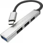 ROLINE USB3.2 Gen1 Hub 4x USB-A 1x 3.0+3x 2.0 Type C kaabel (14.02.5053)