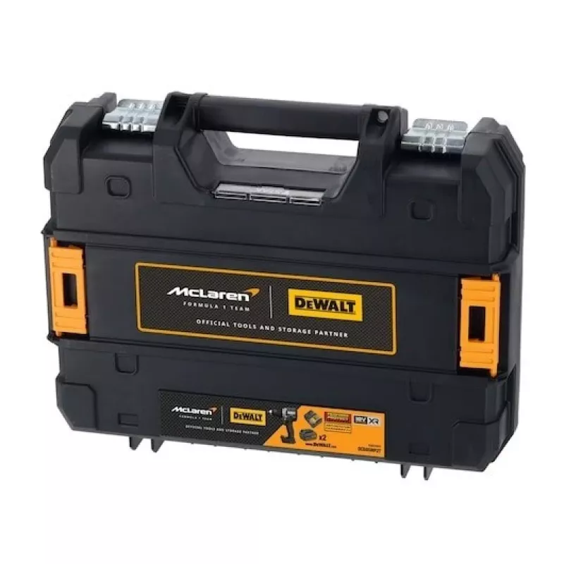DeWalt MCLAREN DCD85MP2T puurkeeraja 18 V Must, Kollane