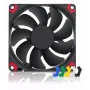 Noctua NF-A9x14 HS-PWM CH.BK.S 92 mm õhuke PWM arvutikorpuse ventilaator, 12 V, 600–2500 RPM, 57,5 m³/h, paksus 14 mm