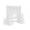 KUBA Kirjutuslaud komplekt + Extension Piece, valge