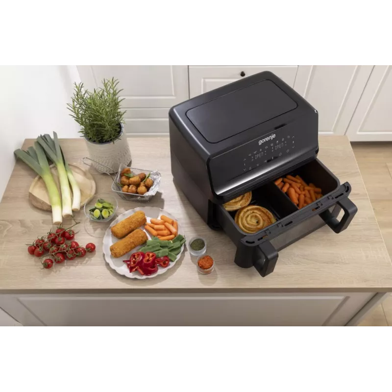 Gorenje õhufritüür | AF2700BP | Võimsus 2700 W | Mahutavus 9 L | Must