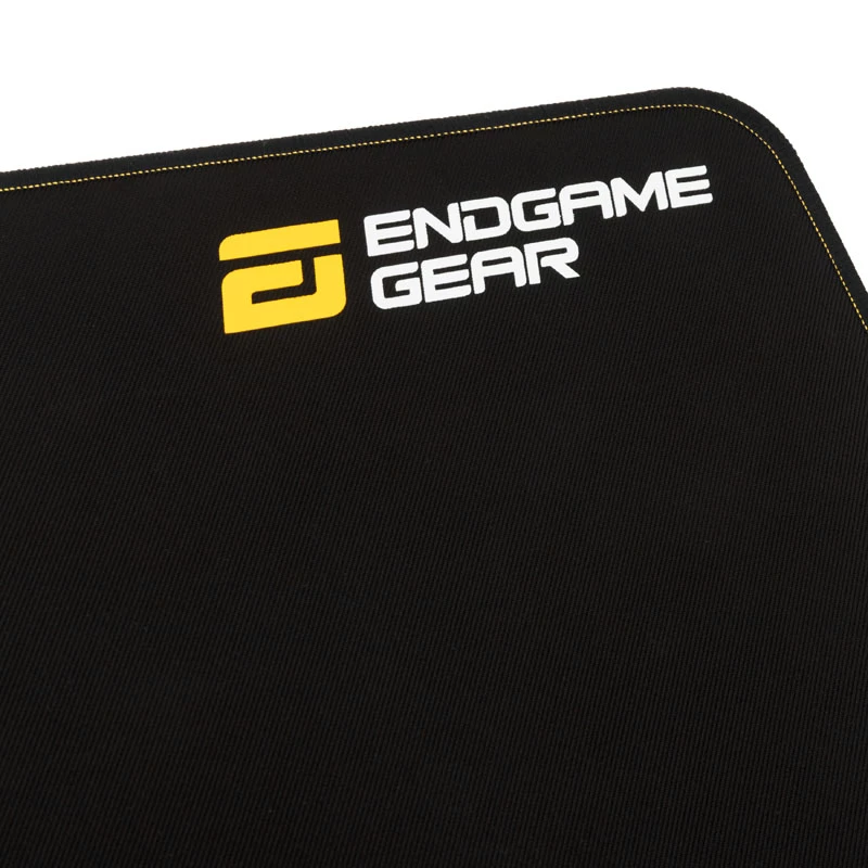 Mänguhiirematt Endgame Gear MPX390 — 390×390 mm, riidest pind, silikoonist libisemiskindel alus, must