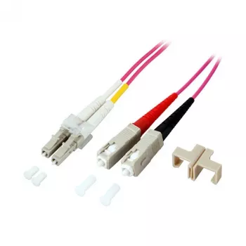 EFB-Elektronik Duplex Jumper LC-SC 50/125µ, OM4, LSZH, erika Violet, 2.0mm, 3m Tootja: EFB Elektronik (O0323.3)