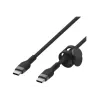 Belkin BOOSTCHARGE PRO Flex USB-kaabel 1 m USB 2.0 USB C Must (CAB011BT1MBK)