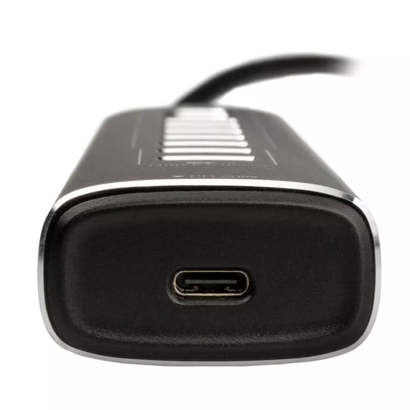 Nitro Concepts UH1, 10-pordiline hübriidne USB-keskjaam, USB 3.2