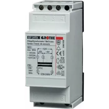 Grothe GT 3158 voolutrafo 1 A valge (14058)