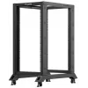 Lanberg Avatud Rack 22U Must (22HE, 19-tolline Rack), Rack Kapp, Must