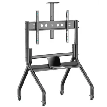 Mobiilne põranda-TV-alus ONKRON TS2080-B 60–120-tollistele teleritele, must