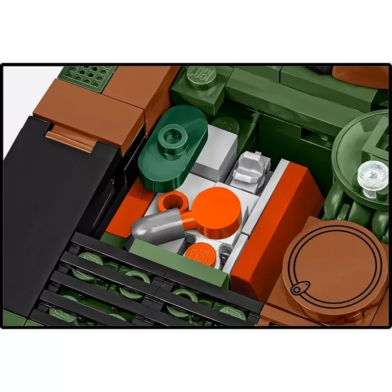 Ehitusklotside komplekt Cobi Armed Forces BWP-1 2630 — Poola/Ukraina amfiibse soomustransportööri mudelikomplekt