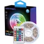 Vention PAAWJ RGB LED-riba 5 m USB 5 V koos IR-kaugjuhtimispuldiga, kahepoolse teibiga kinnitatav