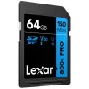 SDXC-välkmälu Lexar 64 GB UHS-I 800xPRO — Klass 10, U3, V30, 150 MB/s