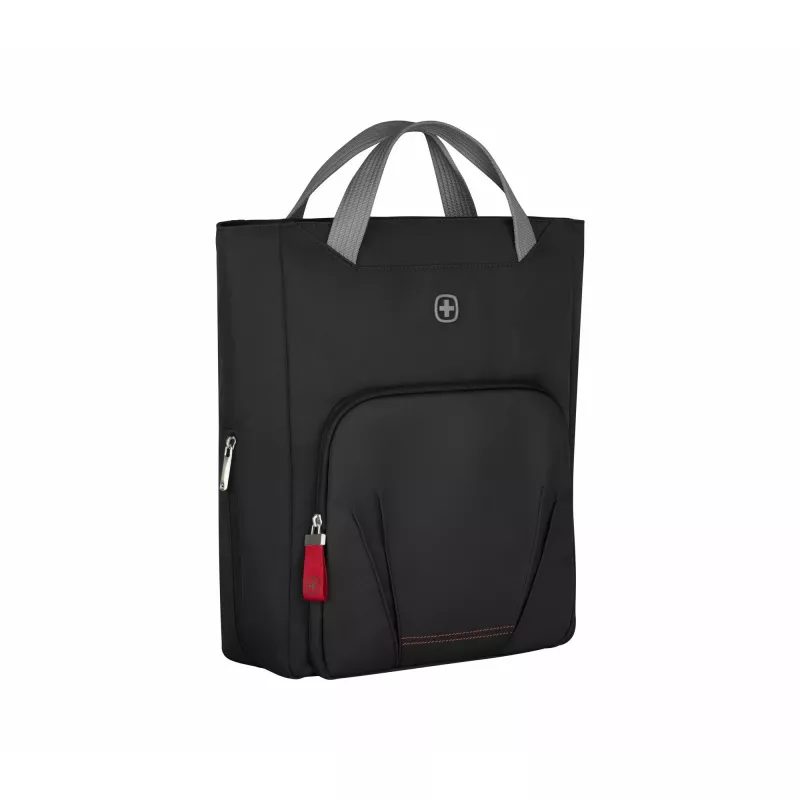 Naiste ümbris Wenger SwissGear Motion Vertical Tote 39,6 cm 15,6 tolli must