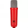 Stuudiokondensaator mikrofon RØDE NT1 Signature Red — kardioidne, 20–20000 Hz, -32 dB tundlikkus, XLR (3 kontaktiga), 313 g