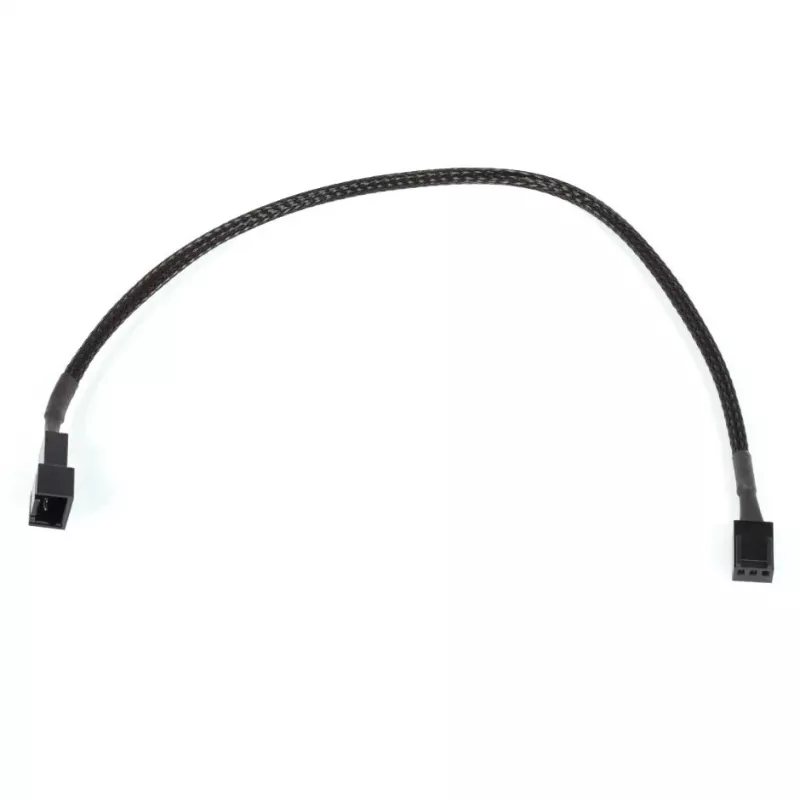 3‑kontaktiline ventilaatori pikenduskaabel Alphacool 18686 — 30 cm, emane isasele