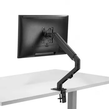 Monitorihoidik MACLEAN MC-906 17–27-tollistele kuvaritele, VESA 75x75–100x100, reguleeritav kõrgus, kalle ja pööre, kannab kuni 7 kg