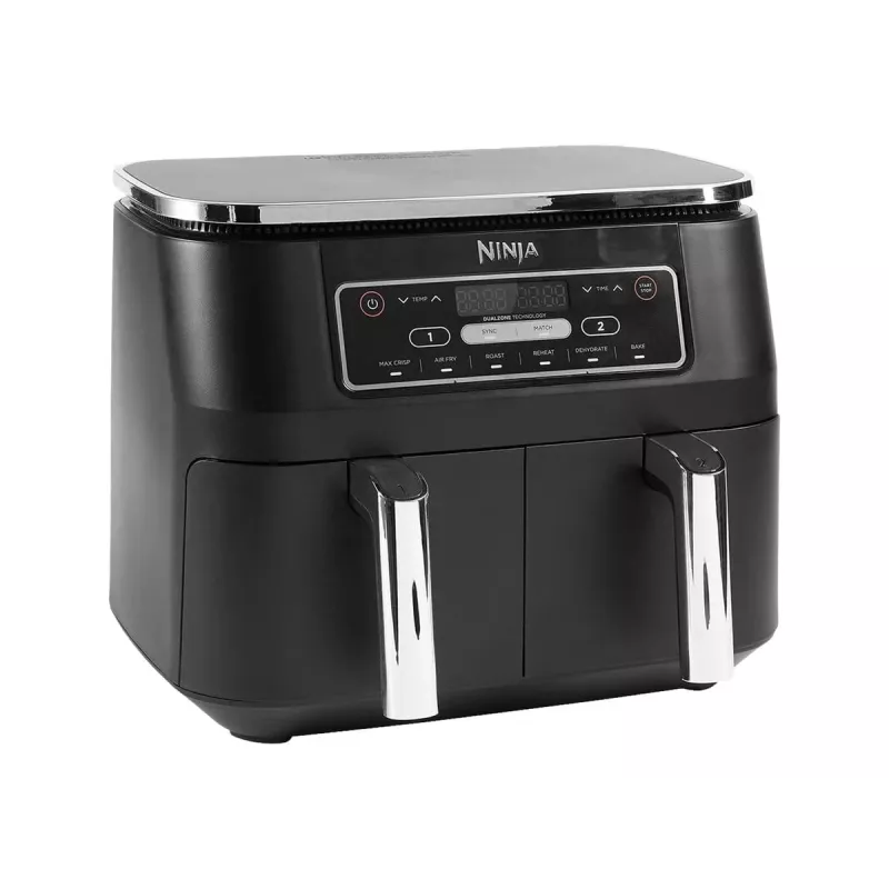 Ninja AF300 Double 7,6 L Eraldiseisev 1690 W Kuumõhufritüür Must
