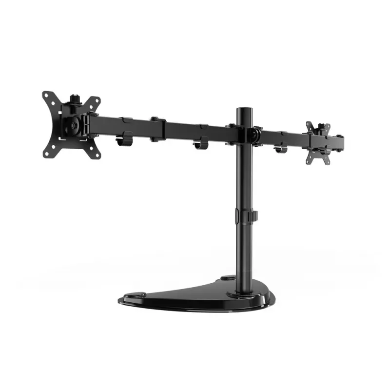 Gembird MS-D2ST-02 monitori laualaud (pööratav, kallutatav, pöörlev), 13”-32”, must