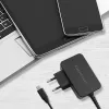 Qoltec 52386 GaN POWER PRO laadija | 1xUSB-C | 65W | 5-20V | 3-3.25A | Must
