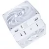 120 mm korpuseventilaator Lian Li UNI FAN CL Wireless — valge, juhtmevaba RGB juhtimine, ahelühenduse tugi