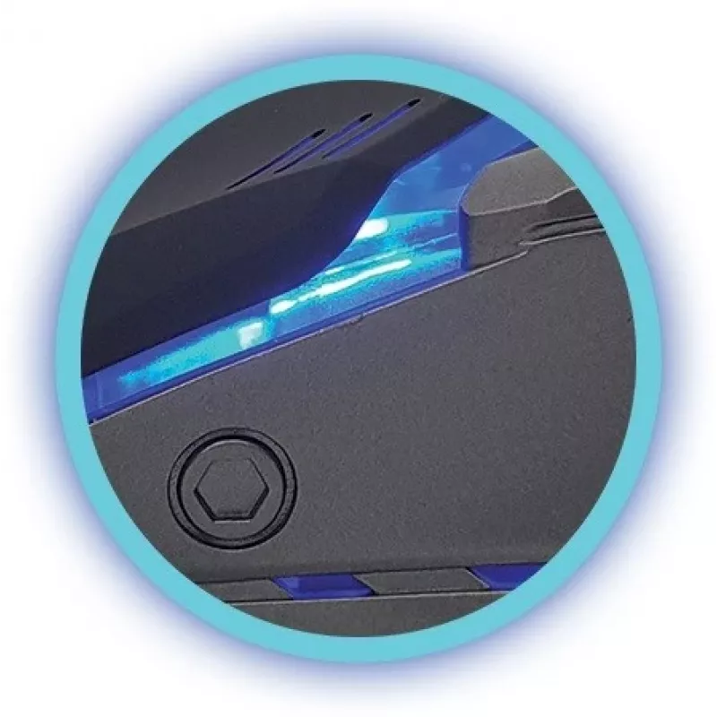 Klaviatuur ja hiir komplektis Rebeltec SHERMAN Gaming USB QZERTY Inglise Must