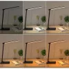 LED laualamp Aukey LT-T10 12W 3000–6500K — reguleeritava värvitemperatuuriga, must