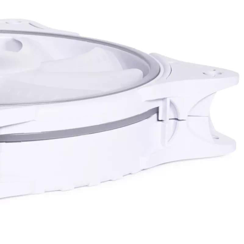 Alphacool Rise Aurora 120mm ARGB korpuseventilaator - valge