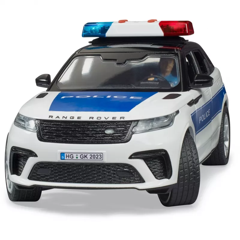 Sõiduk Range Rover Velar Police koos figuuriga