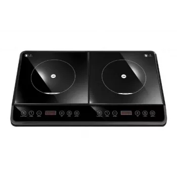 Induktsioonpliit LIN LI-35P2N, sisseehitatav 2 tsooniga, 2000W + 1500W, puutetundlik juhtimine, keraamiline klaas