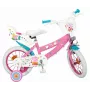 Lastejalgratas 14 Peppa Pig roosa 1495 TOIMSA