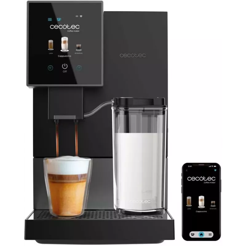 Espressomasin CECOTEC Cremmaet Compactccino Connected 1460W Must
