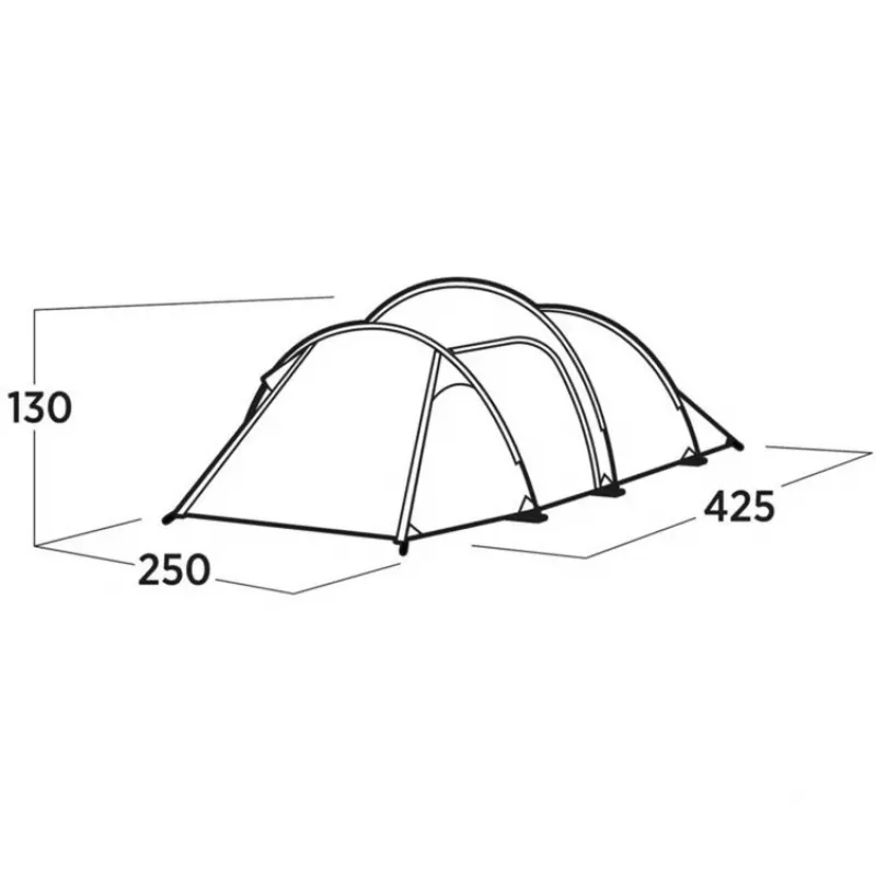 Easy Camp Hemsedal 4 Green Tunnel-telk