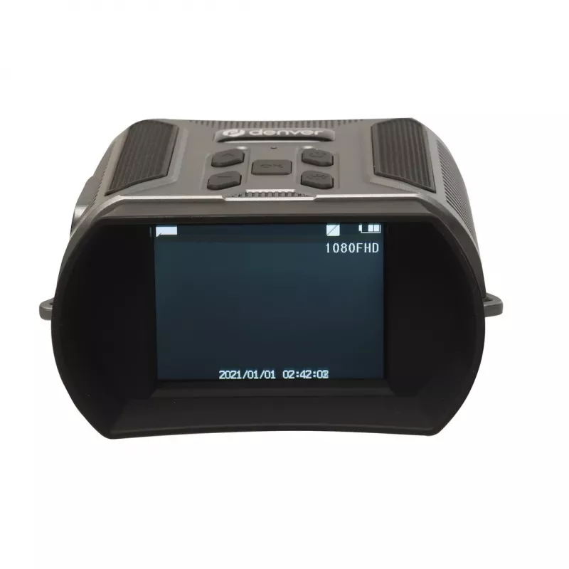 Binokkel Denver NVI-491 Must Hall Plastikust MicroSD Liitium