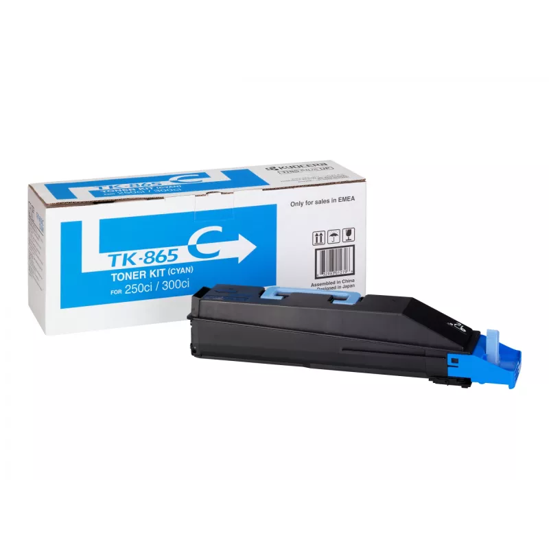 KYOCERA TK-865C toonerikassett 1 tk Originaal tsüaan
