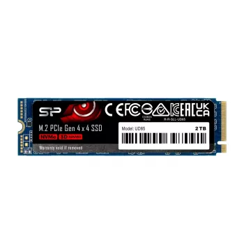 M.2 SSD Silicon Power 250 GB PCIe 4.0 NVMe UD85 — 2280, lugemine 3300 MB/s, kirjutamine 1300 MB/s