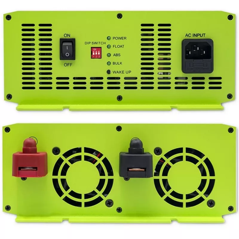 Akulaadija QOLTEC 51918 80A 12V — laadija LiFePO4, AGM, GEL, SLA akudele