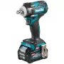 Akutoitel löögmutrivõti TW004GD201 XGT, 1/2, 40 V (sinine/must, 2x Li-Ion aku 2,5 Ah, MAKPAC suurus 2)