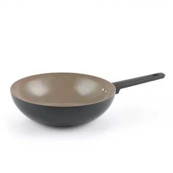 Praepann Salter BW12882EU7 28 cm keraamiline mittenakkuva kattega