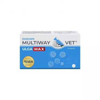 Keeratavad kapslid JM Sante Multiway Vet Duocaps Ulga Max – 60 tk, stressi ja ebamugavustunde leevendamiseks täiskasvanud koertel ja kassidel, 150 g