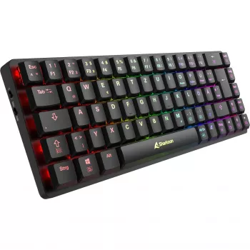 Sharkoon PureWriter W65 klaviatuur mänguritele RF-juhtmevaba QWERTZ saksa must