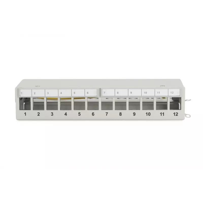 Töölaua modulaarpaneel Digitus DN-93706 12 pordiga