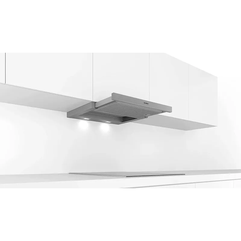 Bosch Serie 4 DFL064A52 õhupuhasti Poolsisseehitatav (väljatõmmatav) Roostevaba teras 271 m³/h