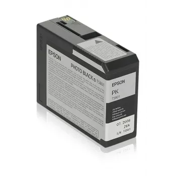 Epson Singlepack Photo Must T580100, Fotone must, Värvipõhine tint, 80 ml, 1 tk